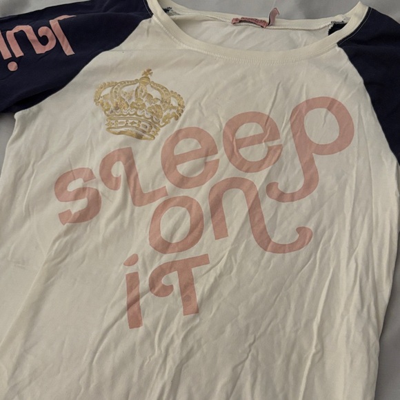 Juicy Couture Vintage Pajama Dress Shirt - Picture 2 of 4